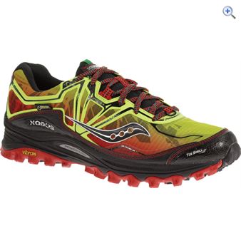 Saucony Xodus 6.0 GTX Men's Trail Running Shoe - Size: 12 - Colour: CITRON-RED Saucony Xodus 6.0 GTX Men's Trail Running Shoe - Size: 12 - Colour: CITRON-RED